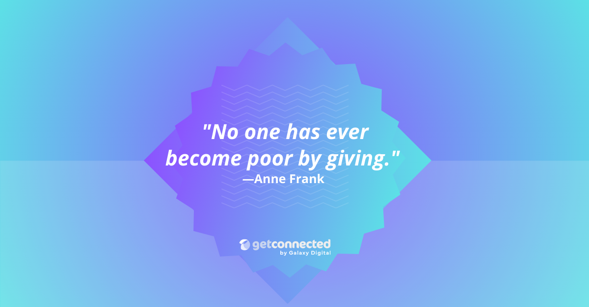 Anne Frank Inspirational Volunteer Quote