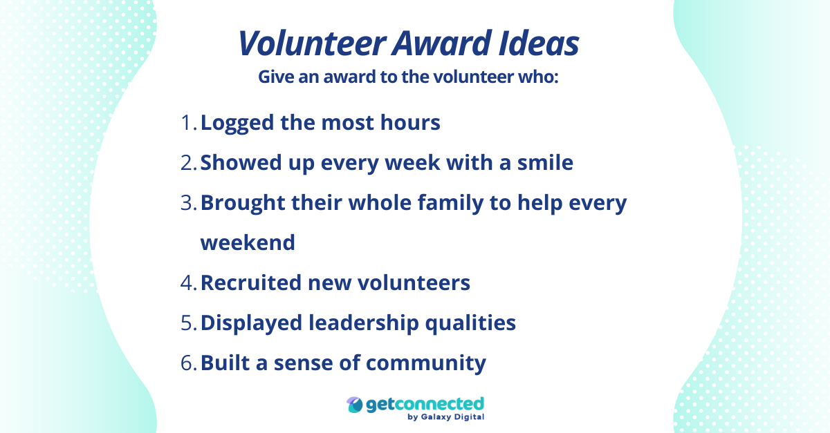Volunteer Award Ideas