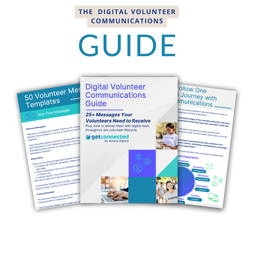 the digital volunteer communications guide