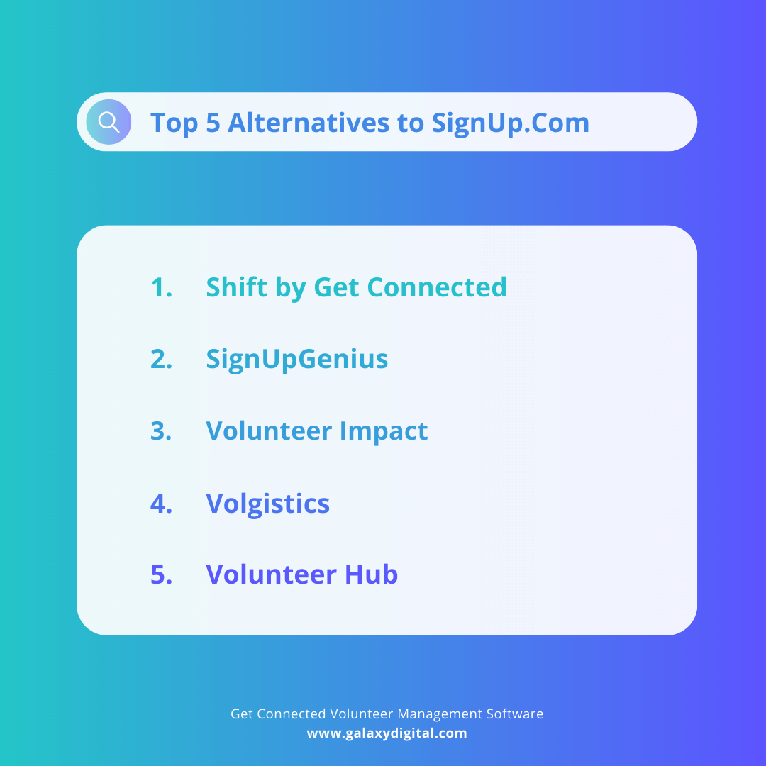 5 signup.com alternatives list