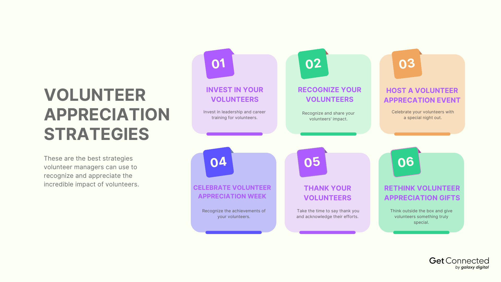 Volunteer appreciation strategies