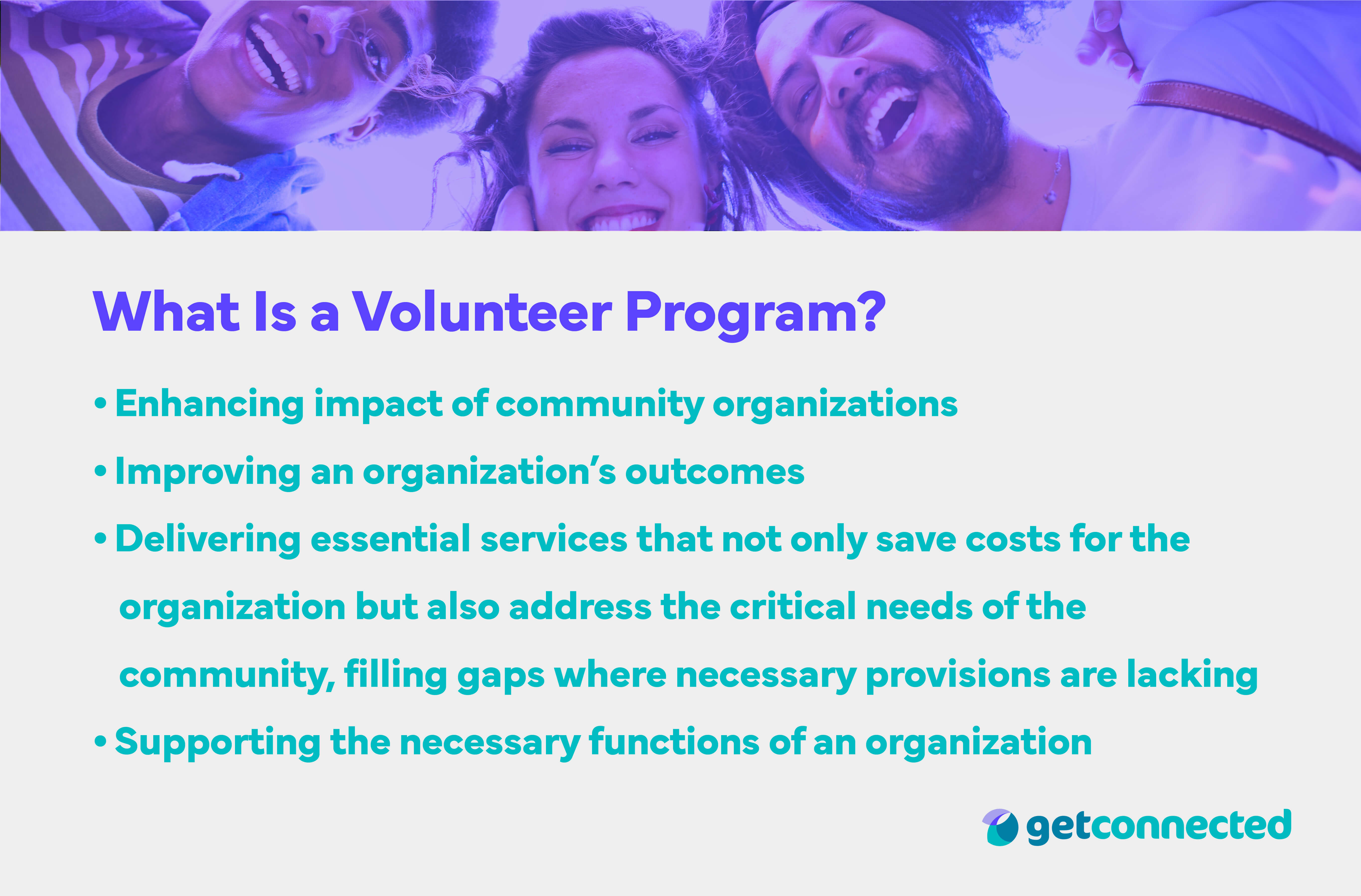 How to start a volunteer program answering what is a volunteer program