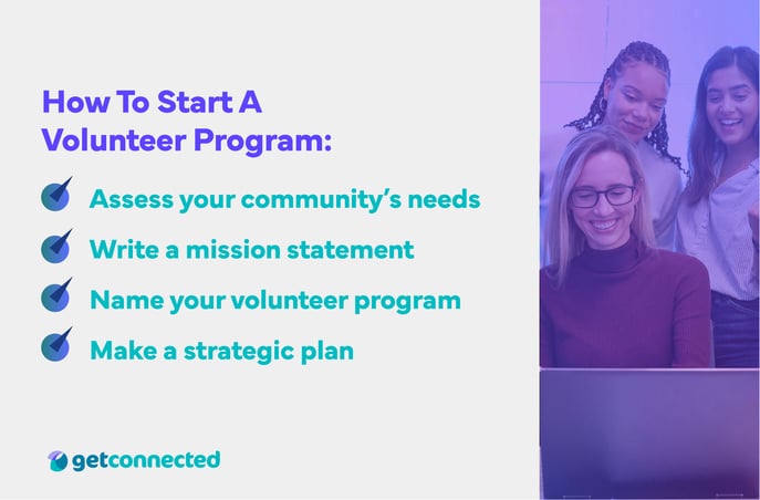 How to start a volunteer program list of to-dos
