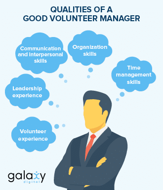 Volunteer managers should have these qualities.