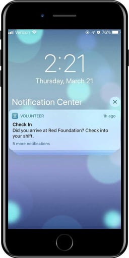 Volunteer communication through a dedicated mobile app is crucial for your volunteer management efforts.