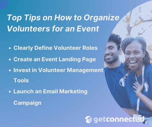 Organizing Volunteers - Top Tips for Organizing Volunteers for Events