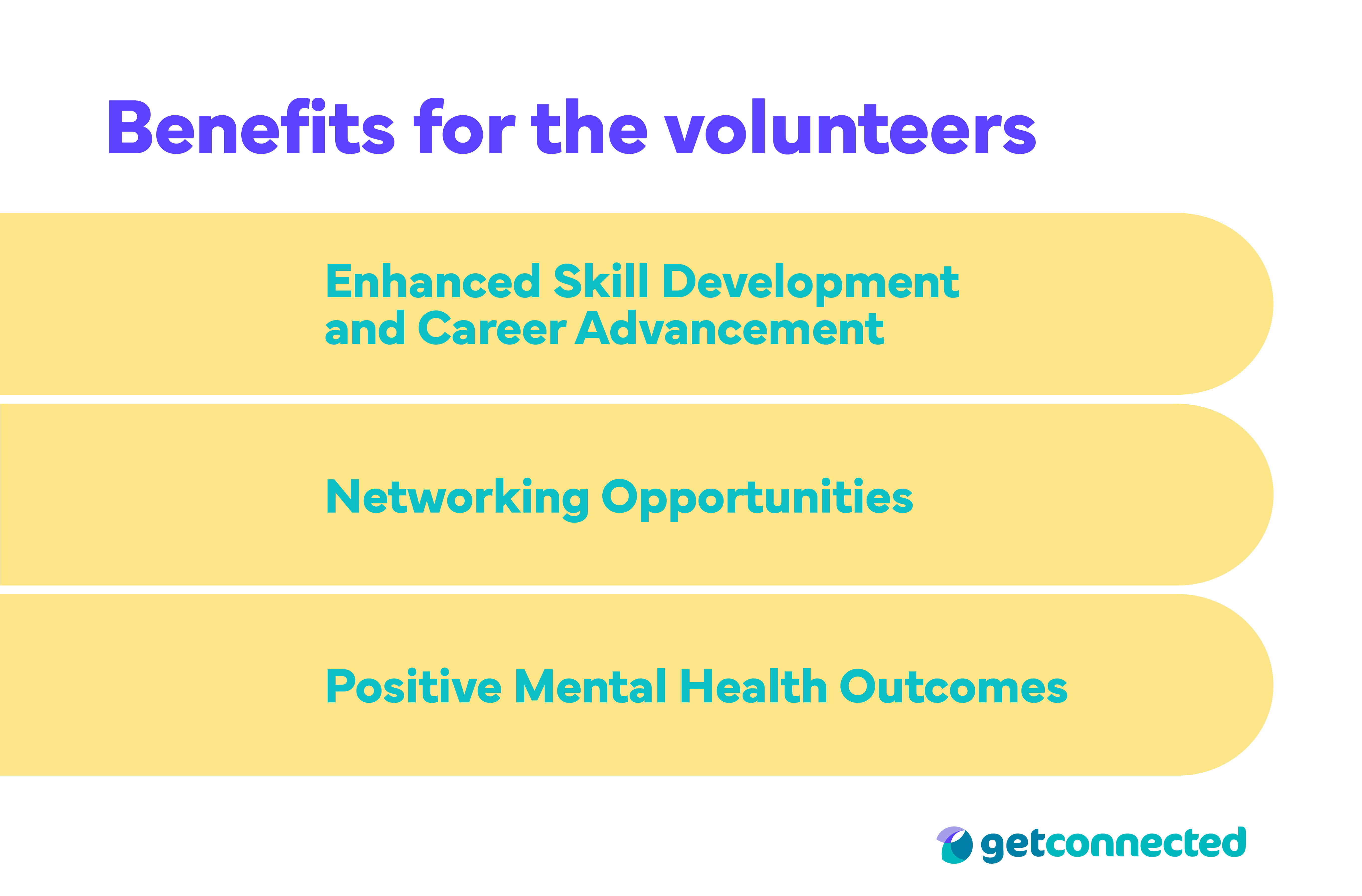 Skills based volunteering - benefits for the volunteers 