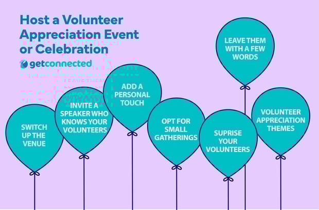 Volunteer appreciation and how to host a volunteer appreciation event or celebration
