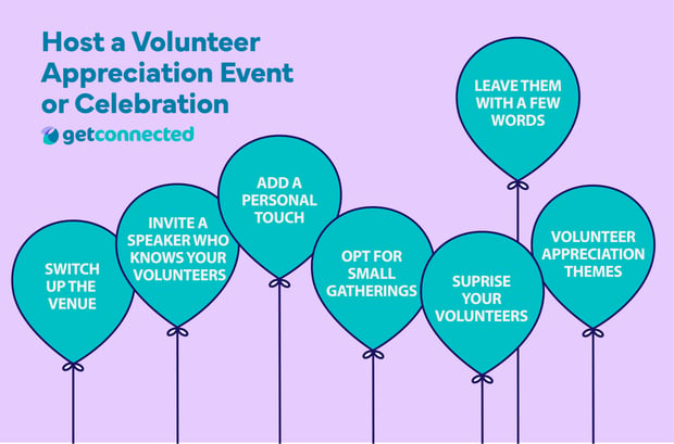 Volunteer appreciation and how to host a volunteer appreciation event or celebration
