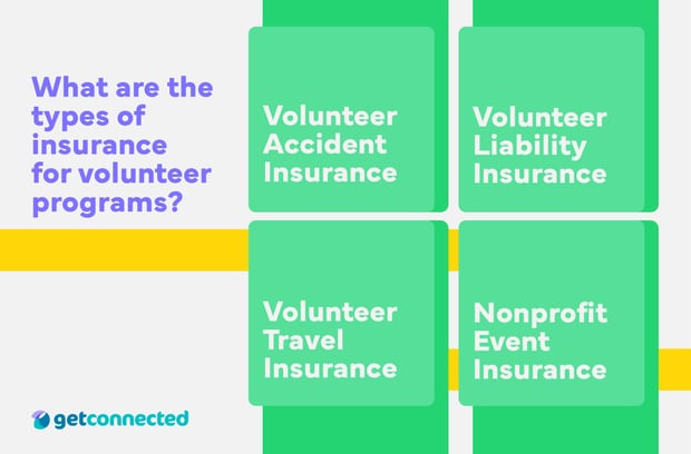 Volunteer insurance and the types of insurance for volunteer programs to consider