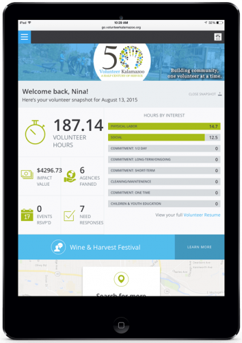 Mobile volunteer hour tracking software Mobile volunteer hour tracking software