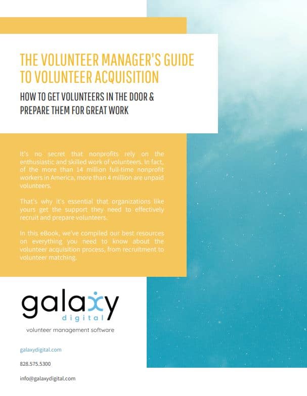 Free eBook: The Volunteer Manager’s Guide to Volunteer Acquisition