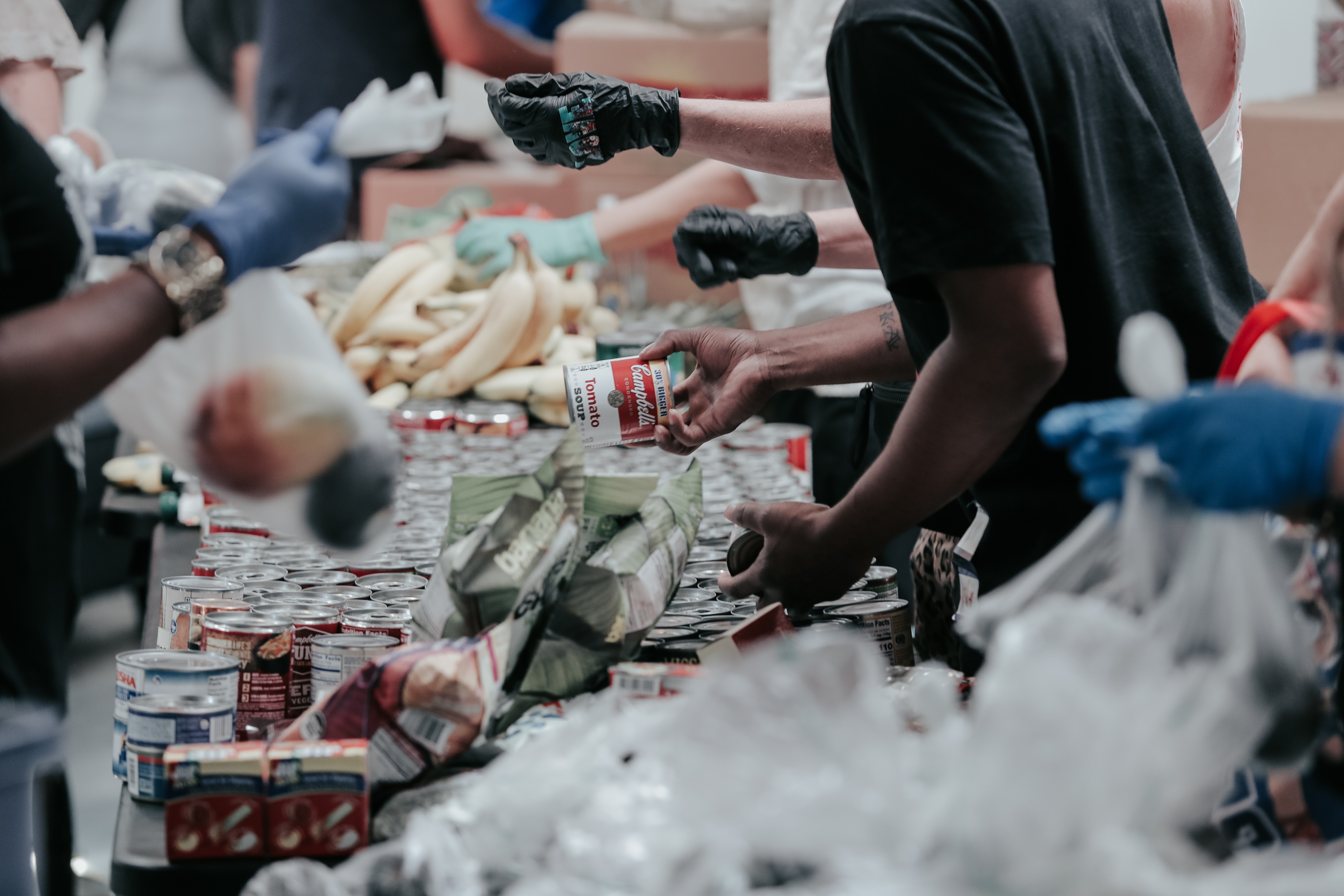 measuring a volunteer impact at a food bank